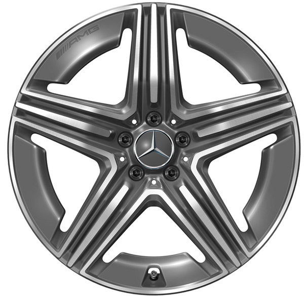 Mercedes AMG GLC 5-Doppelspeichen 20 Zoll Felgen X254 Tantalgrau