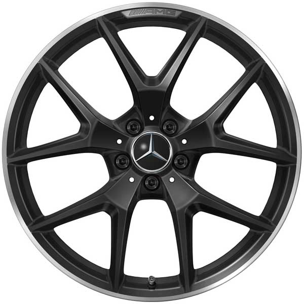Mercedes AMG GLC Felgen SCHWARZ 20 Zoll A25340155007X72 VA+HA