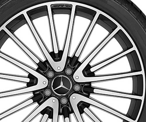 Mercedes AMG GLS/GL Felgen Vielspeichen X166 22 Zoll A16640133007X23