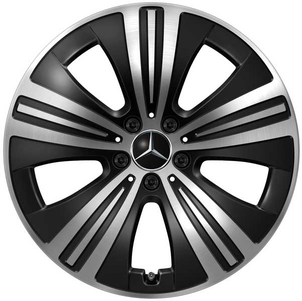 Mercedes-Benz EQE V295 5-Speichen Felgensatz 19 Zoll glanzgedreht