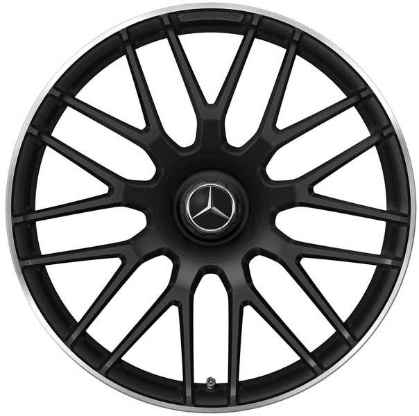 Mercedes AMG C-Klasse 19" Schwarz Matt W205 C43 Felgen Schmiedefelgen A20540117007X71