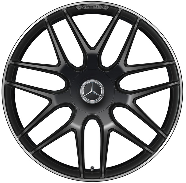 Mercedes-AMG 22 Zoll GLE Felgen Schwarz A16740144007X71 HA+VA