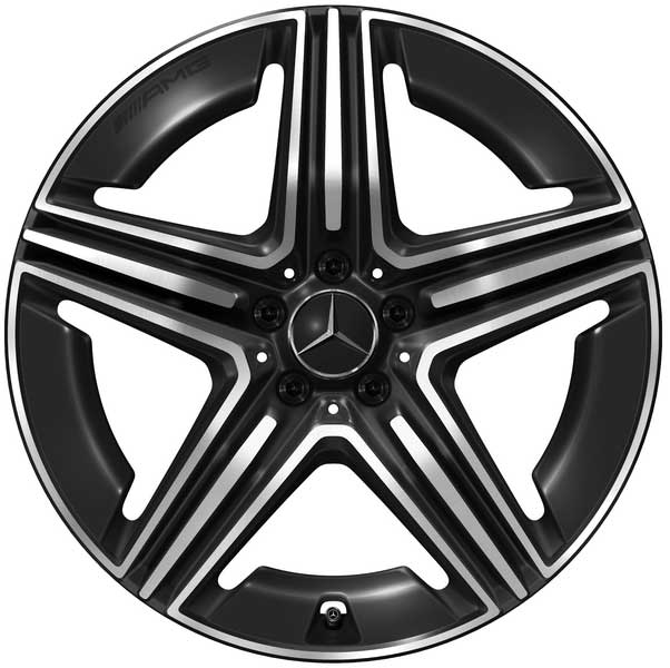 Mercedes AMG GLC SCHWARZ Felgen Satz 20 Zoll A25440106007X23 VA+HA