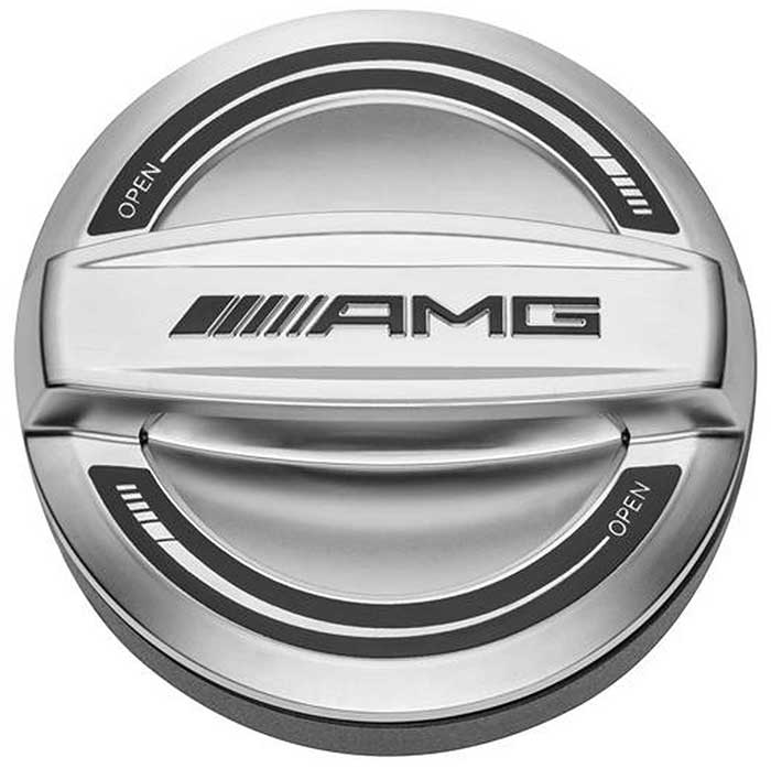 Mercedes AMG Tankdeckel chrome A0004708100
