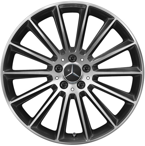 Mercedes AMG E-Klasse Felgen Satz 20 Zoll Schwarz A21340122007X23 VA+HA