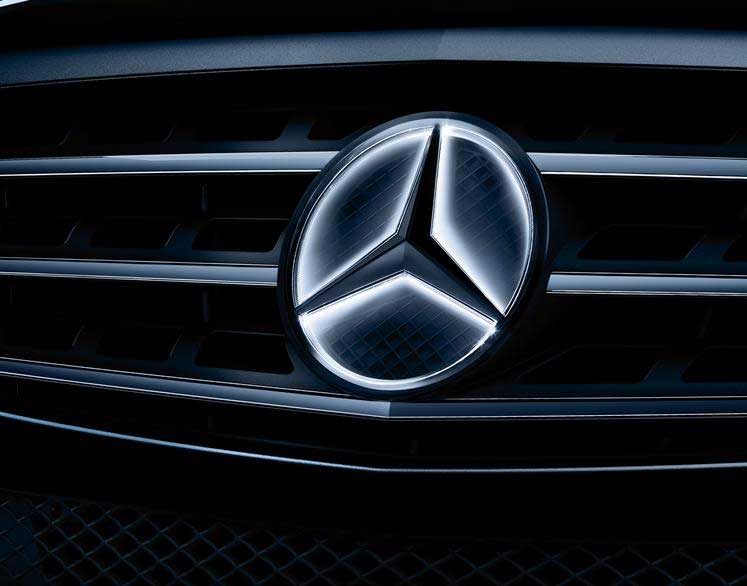 Mercedes Stern beleuchtet, Steuergerät, permanent Beleuchtung - Max-S,  99,00 €