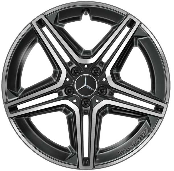 Mercedes AMG 20 Zoll GLE Felgen schwarz Satz A16740132007X23 VA+HA