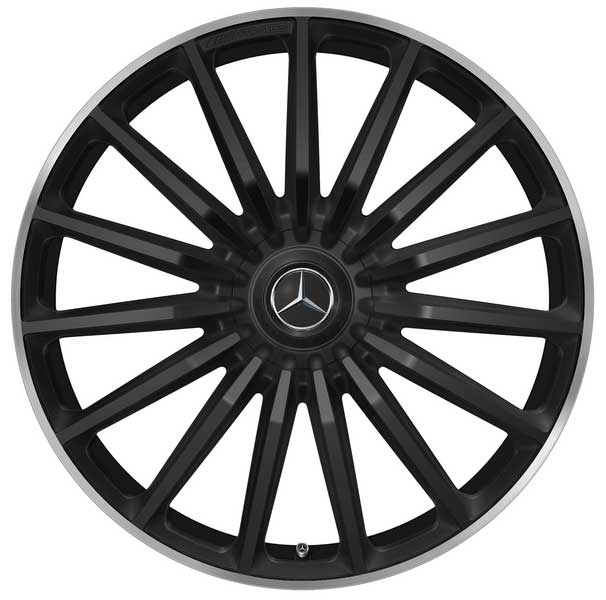Mercedes AMG GLS/GL Felgen Schwarz Vielspeichen X167 22 Zoll A16740184007X71