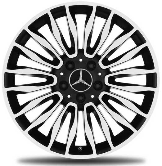 Mercedes-Benz 18 Zoll Felgen C-Klasse W205 Schwarz-Matt A20540109007X36 VA+HA