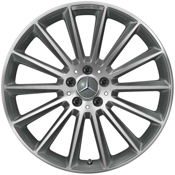 Mercedes AMG E-Klasse Felgen Satz 20 Zoll Titangrau A21340123007X21 VA+HA