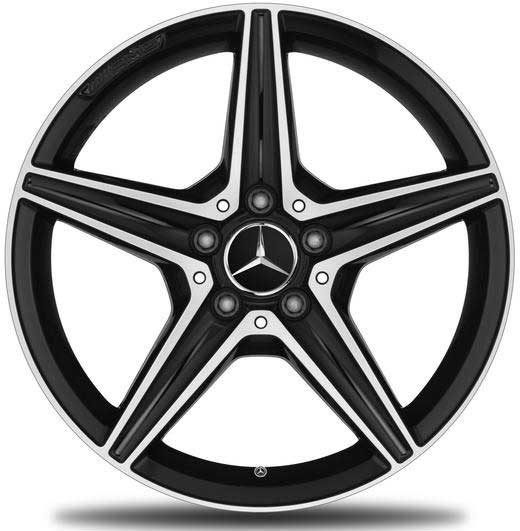 Mercedes-Benz C-Klasse C43 W205 Schwarz AMG 18 Zoll Felgen A20540148007X23