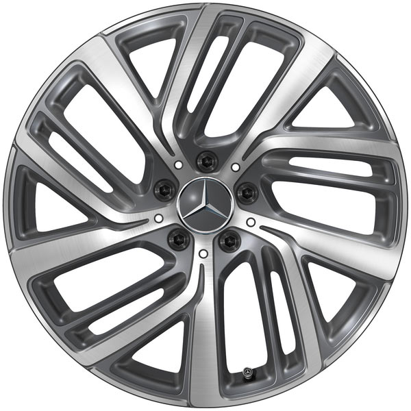 Mercedes-Benz E-Klasse Y-Speichen Felgen Satz 19 Zoll Schwarz A21440134007X44 VA+HA 