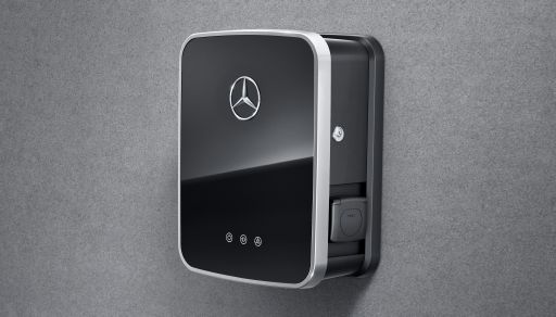 Mercedes-Benz Wallbox mit Shutter Ladedose IP44 22kW/3-phasig