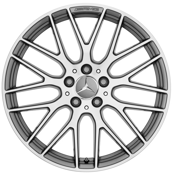 Mercedes AMG A-Klasse / CLA Felgensatz titangrau 19 Zoll A17640109007X21